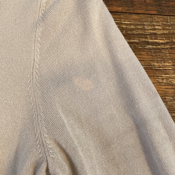 Philosophy sweater with zipper on back size medium - Picture 2 of 4